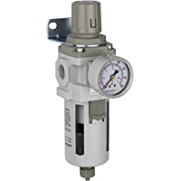 Los mejores  - PneumaticPlus Saw400-04bg aire regulador de filtro comprimido piggyback combo 1-2&quot- bspt - cuenco poli- drenaje manual…